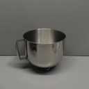 Stainless Steel Mixer bowl Fit for KitchenAid Artisan&Classic Series 4.5-5 QT Tilt-Head Mixer, 5 Quart Mixing Bowl with Handle.