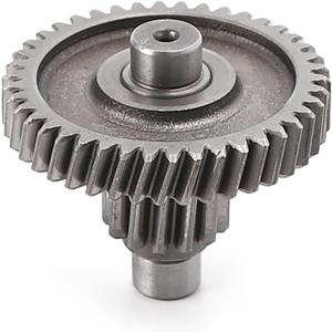 Mokuo Motorcycle Secondary Transmission Gear Compatible with Chinese GY6 150cc 152QMI 157QMJ Engine Scooter Mopeds ATV Go Kart
