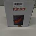 3D Pin Art Toy  Unique Rainbow Plastic Pin Art Board for Kids6 * 8 inch 3D Pin Impression Sculpture Needle Toys to Inspire Imagination and Creativity for Children (Large)