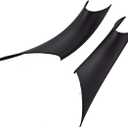 Door Handle Covers Compatible with BMW 3 Series 2012-2018 320i 328i 330i 335i F30 / F31 and 4 Series 2014-2017 428i 435i F32 / F36 Interior Inner Door Pull Handle Covers Left & Right Side (BLACK)