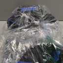 Bowling Bag with Wheels Double Roller 2 Ball Bowling Separate Shoe Compartment and Oversized Accessory Pocket, 36.6" Extendable Handle. (BLUE)