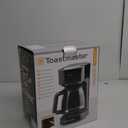 Toastmaster 12-Cup Digital Touchscreen Drip Coffee Maker - Programmable Automatic Coffee Machine - Kitchen Appliance with Keep Warm Setting