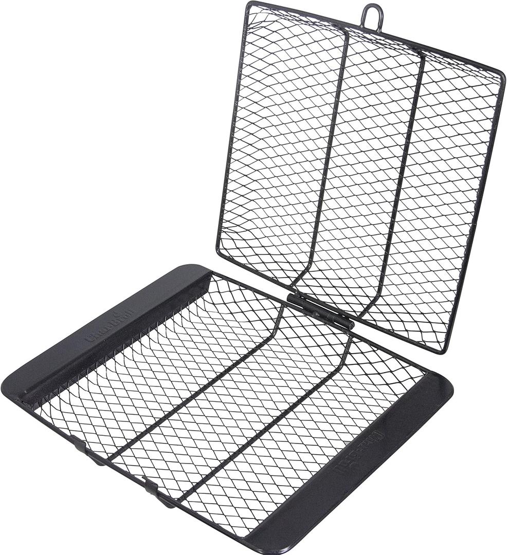Char-Broil Non-Stick Grill Basket, Black, Silver