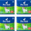 Pet Soft Disposable Male Dog Wraps - Dog Diapers for Male Dogs, Puppy Diapers 48pcs XSmall
