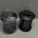 WdtPro Solar Lanterns Outdoor Waterproof, Upgraded Bright Hanging Solar Lights for Outside,Solar Powered Lanterns Lighting LED for Garden Patio Yard Decorative 2 Pack (Warm Light)