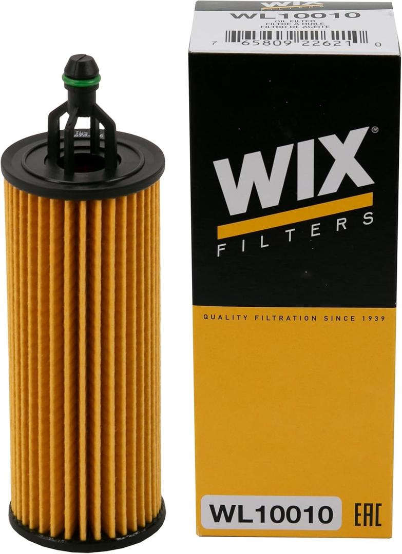 WIX WL10010 Oil Filter Replacement, Built for Synthetic and High Mileage Oil - Compatible With Chrysler,Dodge, Jeep, Ram (14-19)