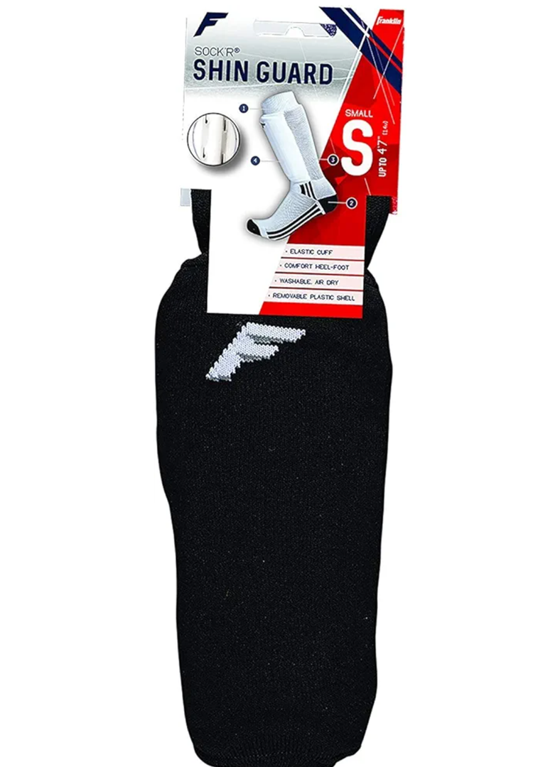 Franklin Sports ACD Sockfeets Shin Guard , Size XS