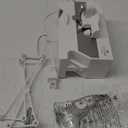 3 in 1 Under the Cabinet Electric Can Opener, Blade Sharpener, Bottle Opener, Under The Counter Mount, For Large And Small Cans (White)