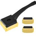 Grill Brush Bristle-Free – Steam Cleaning – Includes 2 Extra Brush Head – Heavy-Duty Barbecue Scraper