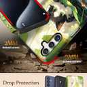 ZISKGZO Compatible for Samsung Galaxy S25 5G Case, 2 Layer Hard Shell Silicone Cover 2 in 1 Shockproof Protective Phone Case,Cute Cat Hiddening