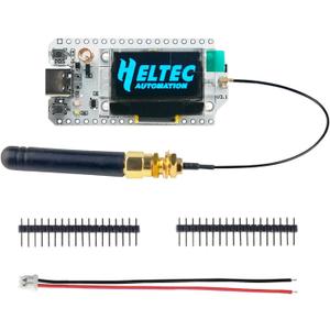 868MHz 915MHz WiFi LoRa 32 V3 Module Development Board Type-C SX1262 Integrated WiFi Bluetooth - ESP32 0.96 inch OLED Display 8MB Flash IOT Lora Dev-Board + Antenna U.FL IPEX to SMA 915MHz