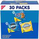 Nabisco Sweet Treats Cookie Variety Pack OREO, OREO Golden & CHIPS AHOY!, School Snacks, 30 Snack Packs, 2 Cookies Per Pack, Best By: 09/11/2025