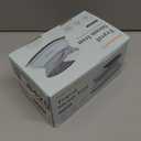 PIOMATIC Travel Iron Mini with Steam for Clothes with Dual Voltage, Portable Mini Ironing Machine with Non-Stick Soleplate, Small Iron for Sewing, Quilting and Handcraft