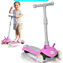 ScootHop K3 Electric Scooter for Kids Ages 3-8 with LED Light-Up Wheels 3 Adjustable