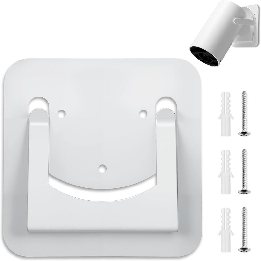 Tellegloww Projector Ceiling Mount, Projector Wall Mount, with Screw Installation & Nails/Anchors, Home Theater Bracket Stable Holder Compatible with HY300 & HY300 Pro