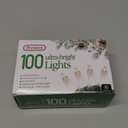 PREXTEX 100 Count Clear Christmas Lights - 20 ft Ultra Bright String Lights with Green Wire for Indoor and Outdoor Use, Christmas Trees, Holidays, Patios and Garden