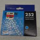 EPSON 252 DURABrite Ultra Ink Standard Capacity Cyan Cartridge (T252220-S) Works with WorkForce WF-3620, WF-3640, WF-7110, WF-7610, WF-7620, WF-7710, WF-7720, WF-7210