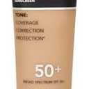 Dermablend Continuous Correction Tone-Evening CC Cream Foundation SPF 50+, Full Coverage Foundation Makeup & Color Corrector, Oil-Free