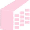 12 Pcs Light Pink Scalloped Table Runner Plastic 14 x 108 Inch Disposable Pink Runner for Table Wedding Baby Shower Birthday Party Decorations Scalloped Table Runner