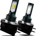 H11B Bulbs Fit For Forte,Optima,Rio,Sorento,Sportage,Sedona,Elantra,Sante Fe Front lights,H11B Low Beam Lights,Super Bright 6000K White,Plug N Play,Pack of 2