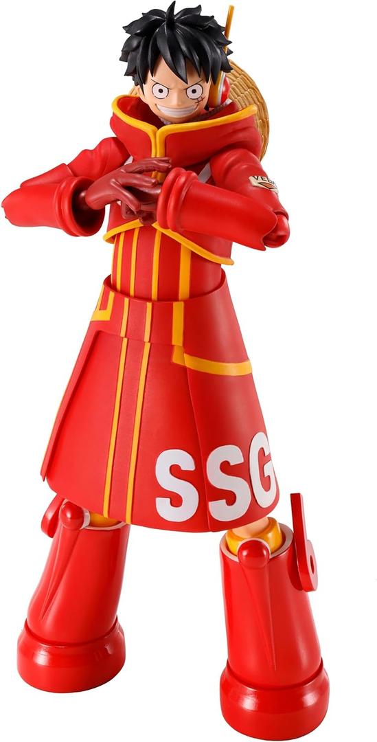 TAMASHII NATIONS - One Piece - Monkey D. Luffy -Future Island Egghead- S.H.Figuarts Action Figure