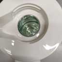 WOLFF 1 Liter White Bird Thermal Coffee Carafe, Plastic Exterior with Glass Lining Insulated Beverage Dispenser for Hot and Cold Drinks, Thermos Bottle for Tea, Water Pitcher - White, 34floz/1L