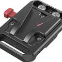 SmallRig Mini V Mount Battery Plate, V-Lock Mount Battery Plate with 1/4"-20 Threads - 2987