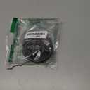 Garbage Disposal Splash Guards 3 3/8" Sink Baffle QCB-AM Replacement for InSinkErator Evolution Series, Upgraded Removable Quiet Collar Drain Plugs, Garbage Disposer Accessories, Black (Deep Black - 1 Pack)