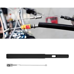 Clutch Cable Extension Motorcycle Handlebar Clutch Cable Replacement Compatible with Harley 2021-2023 Touring Models, 18-23 Softails,21-23 Dynas (6inch)