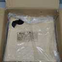 SWTYMIKI 3PCS Closet Organizers and Storage - Stackable Closet Basket with Wood Top Shelf, Clothes Storage Shelves, Clothes Drawer Bins for Wardrobe, Bedroom, Entryway, White