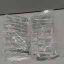 Amazing Abby - Tiffany - 2-Pack Acrylic Cosmetic Organizer, Transparent Plastic Makeup Holder, Compartmented, Shatter-Proof, Perfect Bathroom Vanity Storage Solution for Beauty Supply, Small