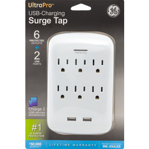 GE UltraPro USB-Charging Surge Tap.