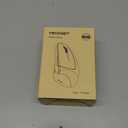 TECKNET Ergonomic Mouse, Wireless Rechargeable Vertical Mouse for Carpal Tunnel Right Hand, 4800 DPI 5 Adjustable Levels 2.4GHz with USB-A Receiver, Silent Click, for Laptop, PC, Desktop (Not USB-C), Black