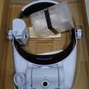 Magnifying Glass with Light, Magnifying Glasses for Close Work 1X-14X, Magnifier Headset with 2pcs Detachable Lights,Upgraded USB C Charge Built-in 500mAh Suit for Crafts Hobbies Cross Stitch