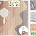 Epar Swedish Reusable Paper Towels with Hook - 4 Pack Swedish Dishcloths for Kitchen - Swedish Washcloths & Dish Cloths for Washing Dishes Odor Free