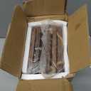 Lavezee Wall Hanging 4x6 Picture Frames Set of 2, Vertical Collage Distressed Brown Triple Frame Made to Display 4 by 6 inch Photo for Wall Decor