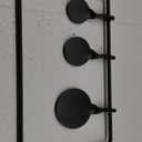 Highwild Triple Gong Spinner Target - Rated for .22 Rimfire Rifles and .22 Handguns - No Assembly Required, Black, Alloy