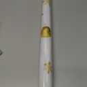 Rchovsam Winter Whole Golden Wreath Clings for Window Large Xmas Wreath Window Stickers Large News Years Decor DIY Static Wall Window Door Mural Showcase Decal Sticker-15.7x23.6 in (1 Pack)