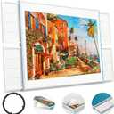 pita-pita Blue 1500 Pieces Rotating Puzzle Board with Drawers and Cover, Dual-Sided 35''x27''Portable Jigsaw Puzzle Table, Tilt&Lazy Susan, Gift for mom Adults