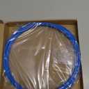 M METERXITY Nylon Line Hose Tube, 0.08"(2mm) ID x 0.16"(4mm) OD PA6 Pneumatic Air Line Tubing for Fluid Transfer/Trailer Air Brake System, Polyamide Water Fuel Pipe [5M/16FT, Blue]