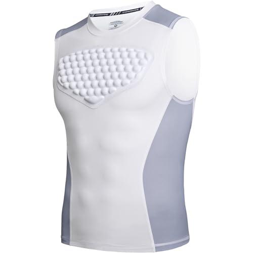 COOLOMG Youth Chest Protector Baseball Padded Shirt Softball Heart Guard T Ball Sternum Protection Size Small