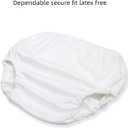 EZ Moms 4 Packs Soft Plastic Underwear for Toddlers Reusable Diaper Cover for Baby Girls Portable Rubber Pants for Toddlers with Baby Washable Wipes Boys and Girls 1T Plastic Pants for Toddlers