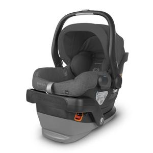 UPPAbaby Mesa V2 Infant Car Seat/Easy Installation/Innovative SmartSecure Technology/Base + Robust Infant Insert Included/Direct Stroller Attachment/Greyson (Charcoal Mlange)