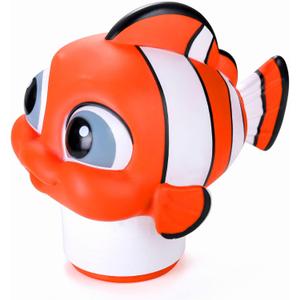 Chlorine Floater, Floating Pool Chlorine Dispenser, Fits 1 and 3 Inch Tablets & Bromine Holder for Large/Small Pools, Hot Tub, Spa - Clown Fish
