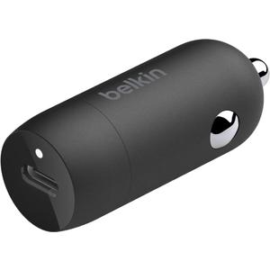 Belkin BoostCharge 30W Compact Fast Car Charger w/USB-C Power Delivery Port for iPhone 16, 16 Pro, 15, 15 Pro, Galaxy S25, S24, Note, Pixel 9 & More - Black
