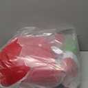 7PCS Christmas Costumes-Adult Furry Christmas Cosplay Costume Santa Outfit Sets, Size XL