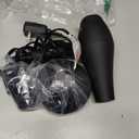 JINRI Hair Dryer, 1875W, 3 Heat & 2 Speed, with Diffuser, with Concentrator, Ionic Technology & Infrared - Black, Detachable Air Intake, Hanging Strap, Non-Foldable, 125V, JINRI-104