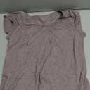 GeGekoko Womens Cap Sleeve Shirts Summer Solid Casual Tank Tops (Medium, Brown)