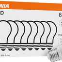 SYLVANIA ECO LED Light Bulb, A19 60W Equivalent, Efficient 9W, 7 Year, 750 Lumens, 2700K, Non-Dimmable, Frosted, Soft White - 8 Count (Pack of 1) (40821)