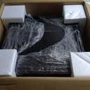 REPTI ZOO Reptile Glass Terrarium, 18" x 18" x 24" Front Opening with Double Hinge Door & Top Screen Ventilation, 30 Gallon Tank Large Reptile Terrarium (Knock-Down) (Black and Clear)